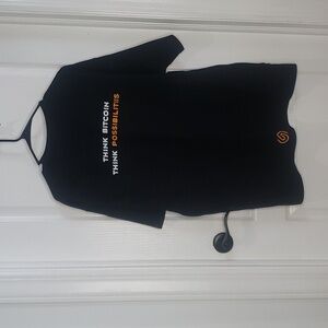 Bitcoin ExSat Black T-Shirt Size 3XL Cryptocurrency NWOT